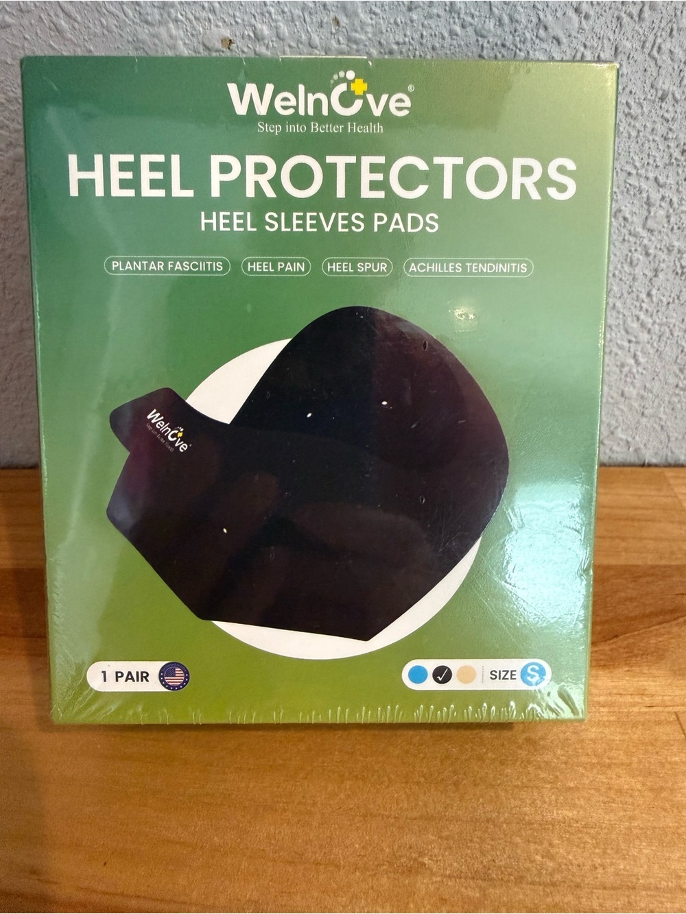 Welnove Gel Heel Protector Cups, Inserts Pads for Women/Men